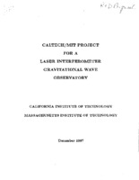 LIGO - Proposal - CALTECH/MIT