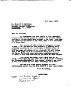 Grote Reber to Everett H. Hurlburt re: Proposals to NSF for radio astronomy experiments at 30m or longer