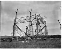 300 Foot Telescope construction