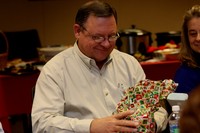 NRAO admin and computing staff gift swap, 18 December 2009