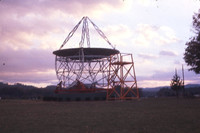 Reber antenna reconstruction, Green Bank