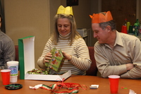 NRAO admin and computing staff gift swap, 17 December 2010