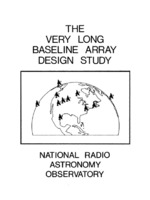 The Very Long Baseline Array Design Study