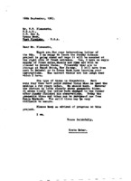 Grote Reber to W.W. Pleasants re: Reconstructing Jansky antenna at Green Bank