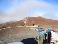 Kole Kole antenna site on Haleakala, Maui, Hawaii