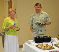 Farewell party for Adrian Russell, 5 June 2010, Charlottesville