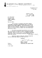 Jack E. Jennings to Grote Reber re: Sending copy of &quot;Radio Astronomy&quot; requested for Reber by Kraus