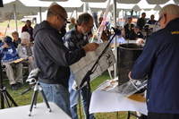 Photograph - Opening time capsule