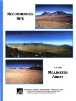 Recommended Site for the Millimeter Array, May 1998