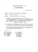 Proposed May Meeting with NSF, 7 May 1957