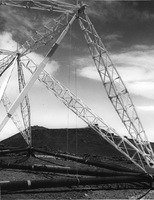 Rotating antenna at Kole Kole on Haleakala, Maui, Hawaii