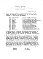AUI Advisory Committee on Radio Astronomy  Meeting, October 16-17, 1956 - Minutes