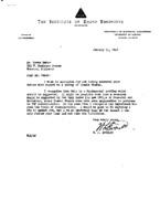 William L. Everitt to Grote Reber re: Response to Reber&#039;s letters; suggestion to try Navy&#039;s Office of Research and Invention
