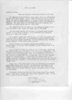 Grote Reber to Jennie Ewanoski re: Instructions on mail received at Research Corp; deposited funds not yet received; construction at Bothwell