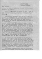 Grote Reber to Schuyler C. Reber, Jr re: Reber house and property in Wheaton; storage of GR equipment; possible return to US