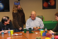 NRAO admin and computing staff gift swap, 17 December 2010