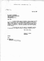 Radio Astronomy Project: Minutes of Meeting with NSF, 21 May 1957