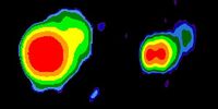 VLBA &amp; HALCA Image of Quasar 1633+382