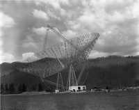 300 Foot Telescope construction