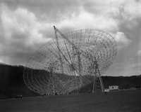 300 Foot Telescope construction