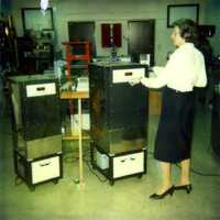 Martha Stahr Carpenter and Cornell University Radio Astronomy Equipment