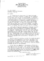 Ralph E. Wiliamson to Grote Reber re: Reber&#039;s work; request for photo of antenna