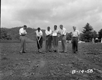 140 Foot Telescope Groundbreaking, 14 August 1958