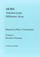 ALMA Proposal for Phase 2 Construction, 22 December 2000