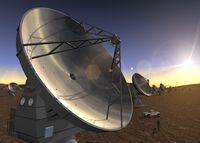 ALMA Array at Sunset 2