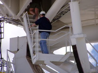 NRAO-wide Computing and Information Services meeting - VLA tour, 27 April 2006