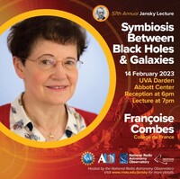 Françoise Combes:  Symbiosis Between Black Holes and Galaxies (2022 Jansky Lecture)