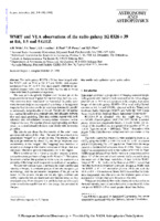 WSRT and VLA Observations of the Radio Galaxy B2 0326+39 at 0.6, 1.5 and 5 GHz