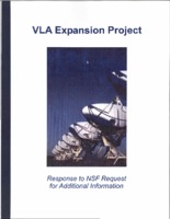 VLA Expansion Project : Response to NSF Request for Additional Information, February 2001