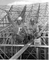 300 Foot Telescope construction