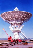 Very Large Array Antenna on Transporter