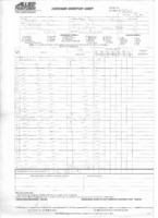 Allied Pickfords to Grote Reber re: Customer inventory sheet
