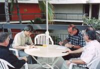 Photograph of the Signing of the NAOJ-NRAO Memorandum of Agreement, 24 March 1998