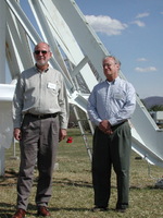 Bob Brown and Bruce Balick, March 2004