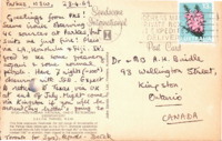 Queen&#039;s University Correspondence