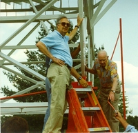 Ken Kellermann and Grote Reber, spring 1995