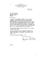 Bert E. Rathje to Grote Reber re: Key sent; Schuyler&#039;s letter not preserved by Rathje