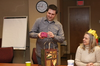 NRAO admin and computing staff gift swap, 17 December 2010