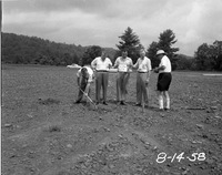 140 Foot Telescope Groundbreaking, 14 August 1958