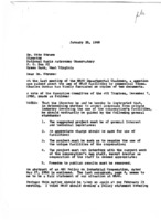 Correspondence: Richard M. Emberson to Otto Struve, January 1960