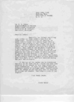 Correspondence from Grote Reber to H.R. Crane