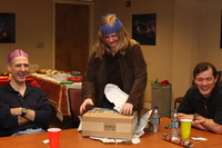 NRAO admin and computing staff gift swap, 17 December 2010