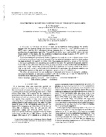 Synchrotron Brightness Distribution of Turbulent Radio Jets