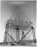 300 Foot Telescope construction