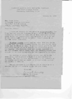 Percy C. Everett to Grote Reber re: Will try to secure Brodiaea Volubilis bulbs
