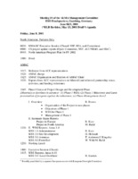 Draft Agenda - Meeting 1 of the ALMA Management Committee, ESO Headquarters, June 8-9 2001